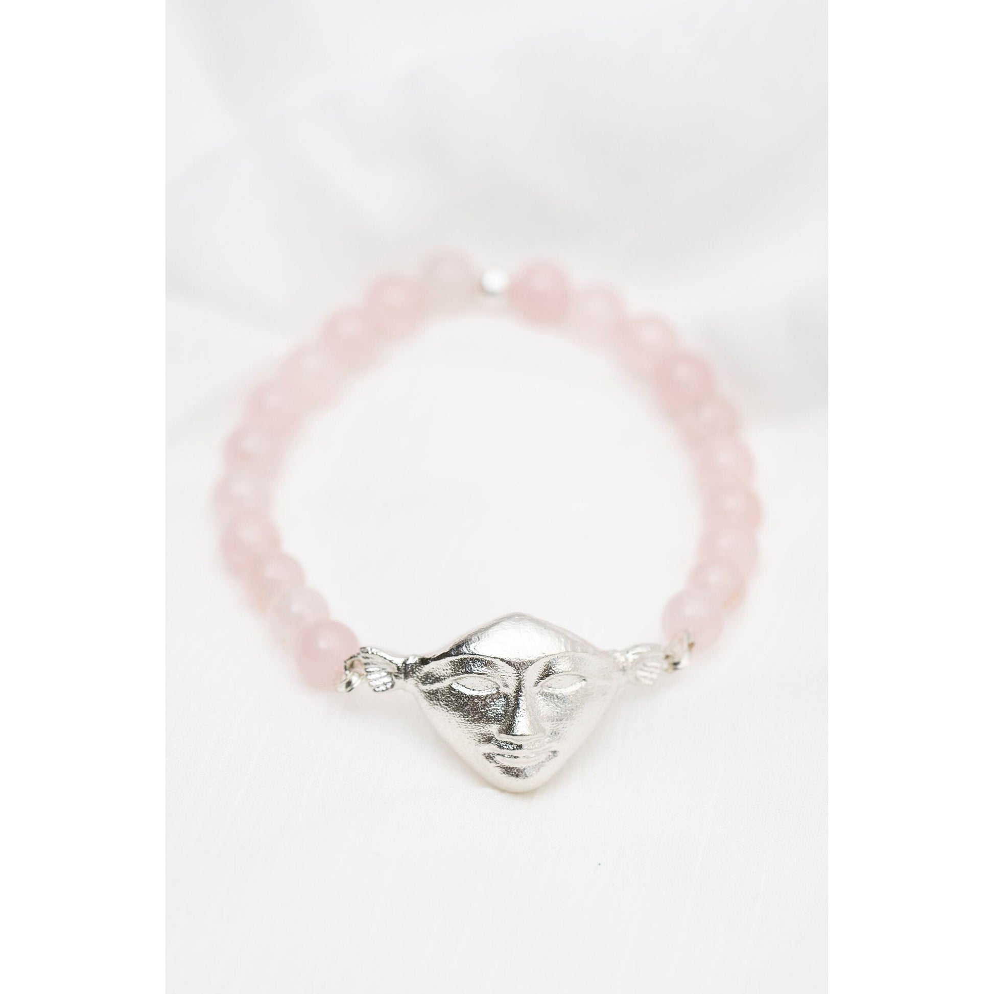 Hathor Harmony Bracelet - Rose quartz