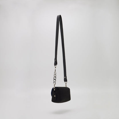 Handmade Leather Shoulder - Black - Kotikauppa