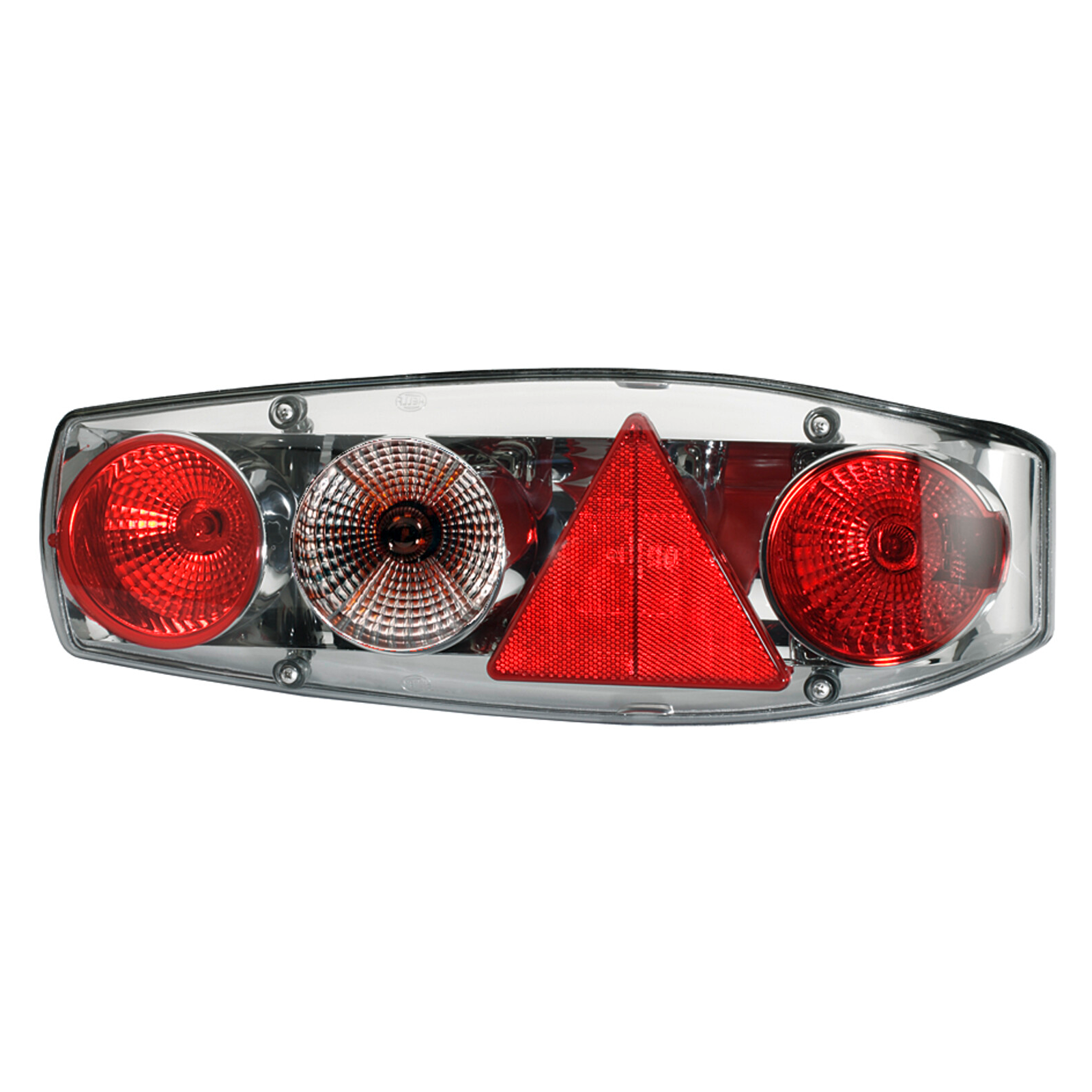 Hella Caraluna II -takavalo kolmioheijastimella, vasen