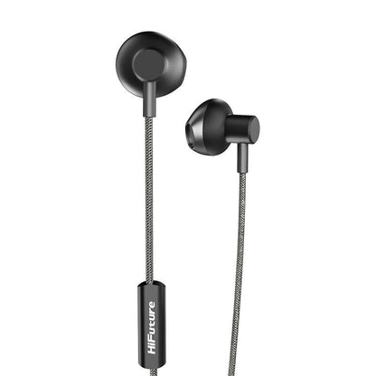 HiFuture Mi5 Wired Earphones (black) - Kotikauppa