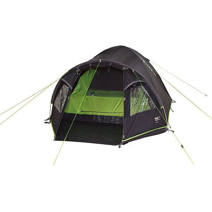 High Peak Talos kupoliteltta 3hlö (330cm*180cm*120cm) musta - Kotikauppa