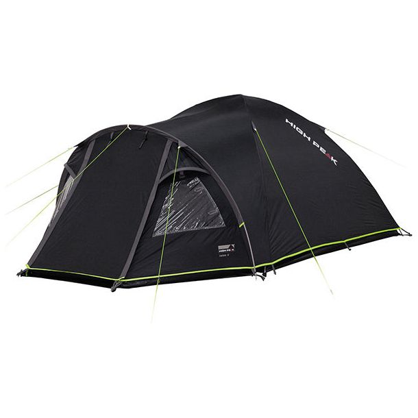 High Peak Talos kupoliteltta 3hlö (330cm*180cm*120cm) musta - Kotikauppa