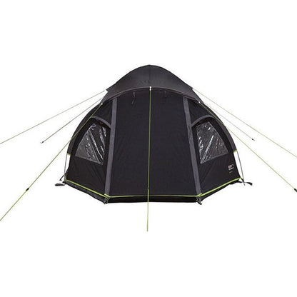 High Peak Talos kupoliteltta 3hlö (330cm*180cm*120cm) musta - Kotikauppa