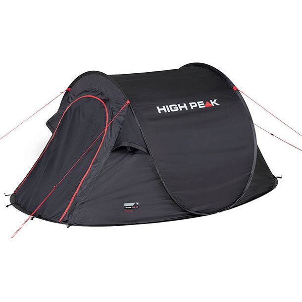 High Peak Vision Pop-up-teltta 3hlö musta - Kotikauppa