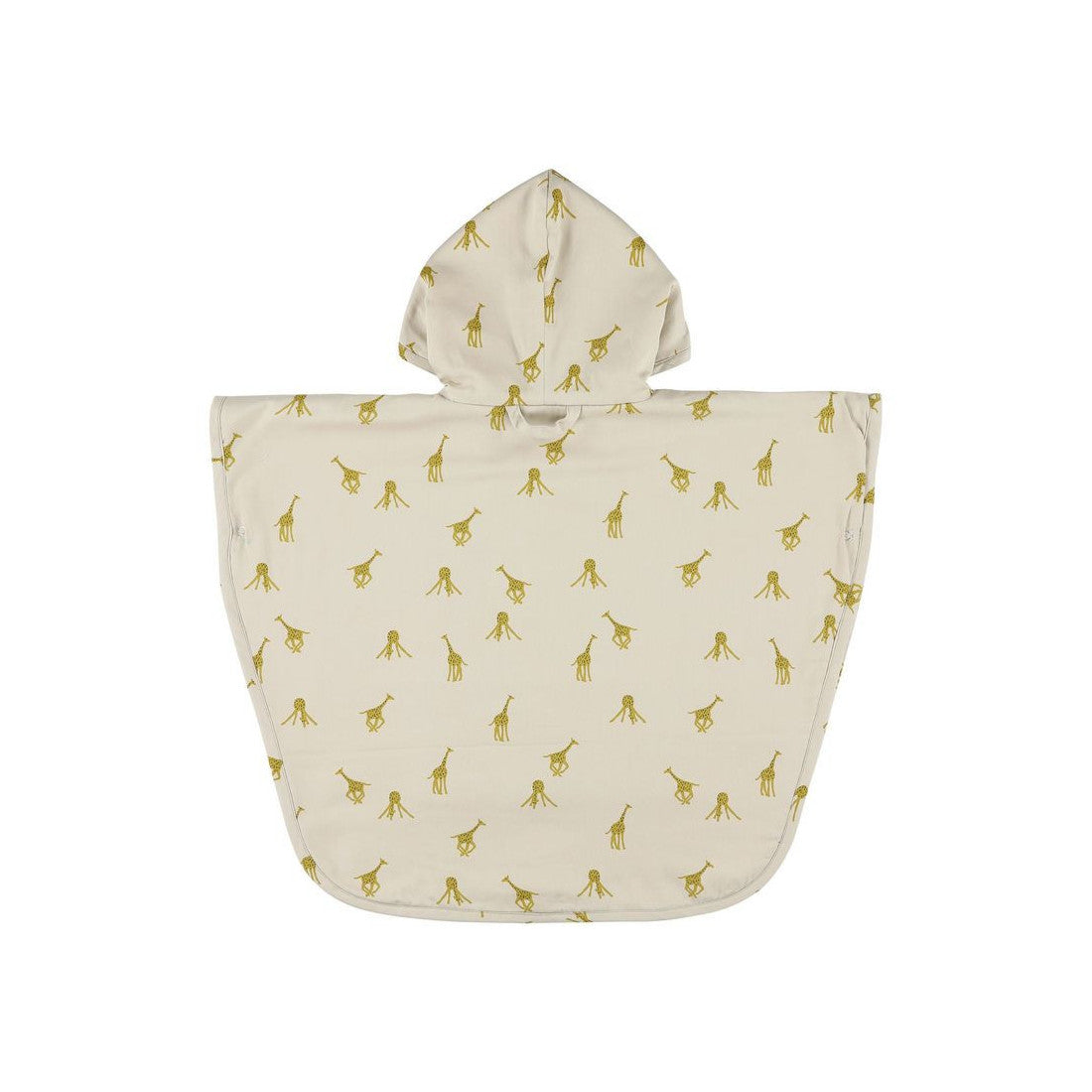 Hooded Bathing Poncho for Kids - Groovy Giraffe - Kotikauppa
