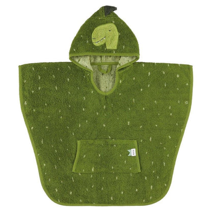 Hooded Bathing Poncho for Kids - Mr. Dino - Kotikauppa