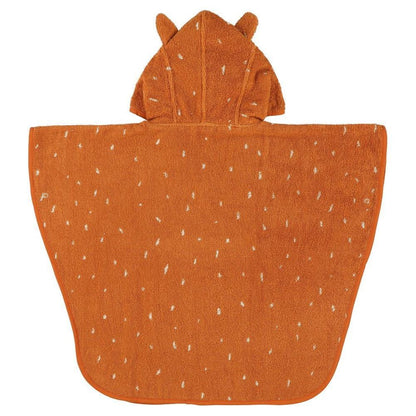 Hooded Bathing Poncho for Kids - Mr. Fox - Kotikauppa