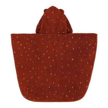 Hooded Bathing Poncho for Kids - Mr. Monkey - Kotikauppa