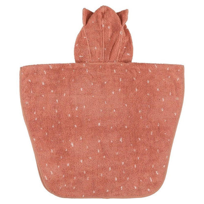Hooded Bathing Poncho for Kids - Mrs. Cat - Kotikauppa