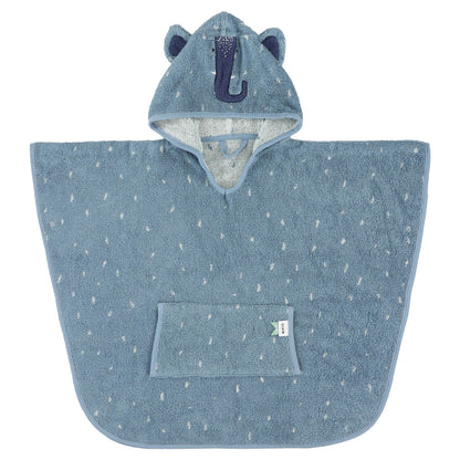 Hooded Bathing Poncho for Kids - Mrs. Elephant - Kotikauppa