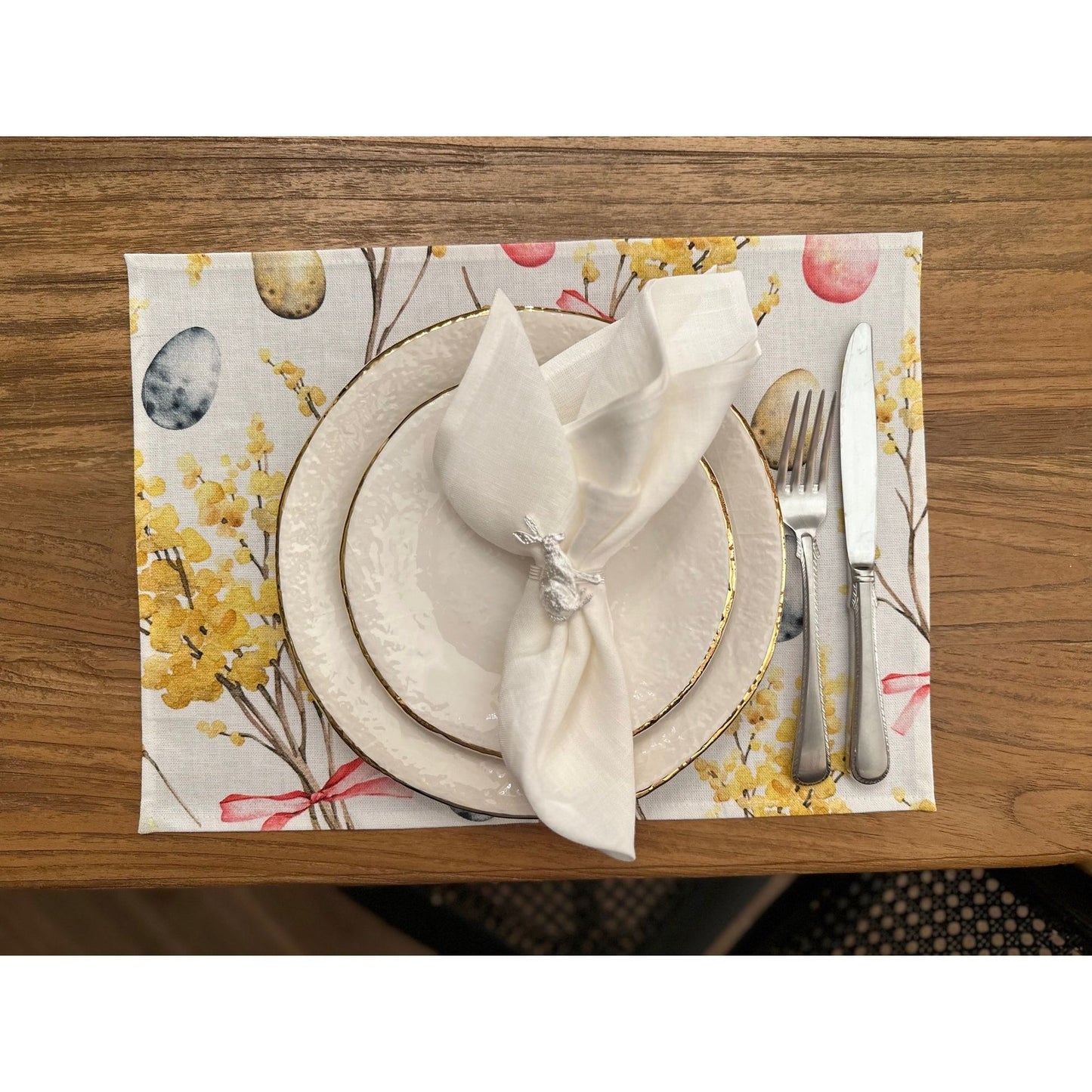 Table Placemat - Easter Happy