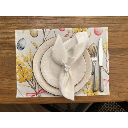 Table Placemat - Easter Happy