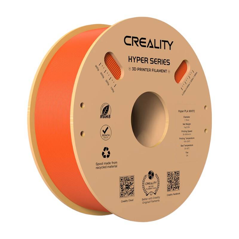 Hyper PLA Filament Creality (Orange) - Kotikauppa