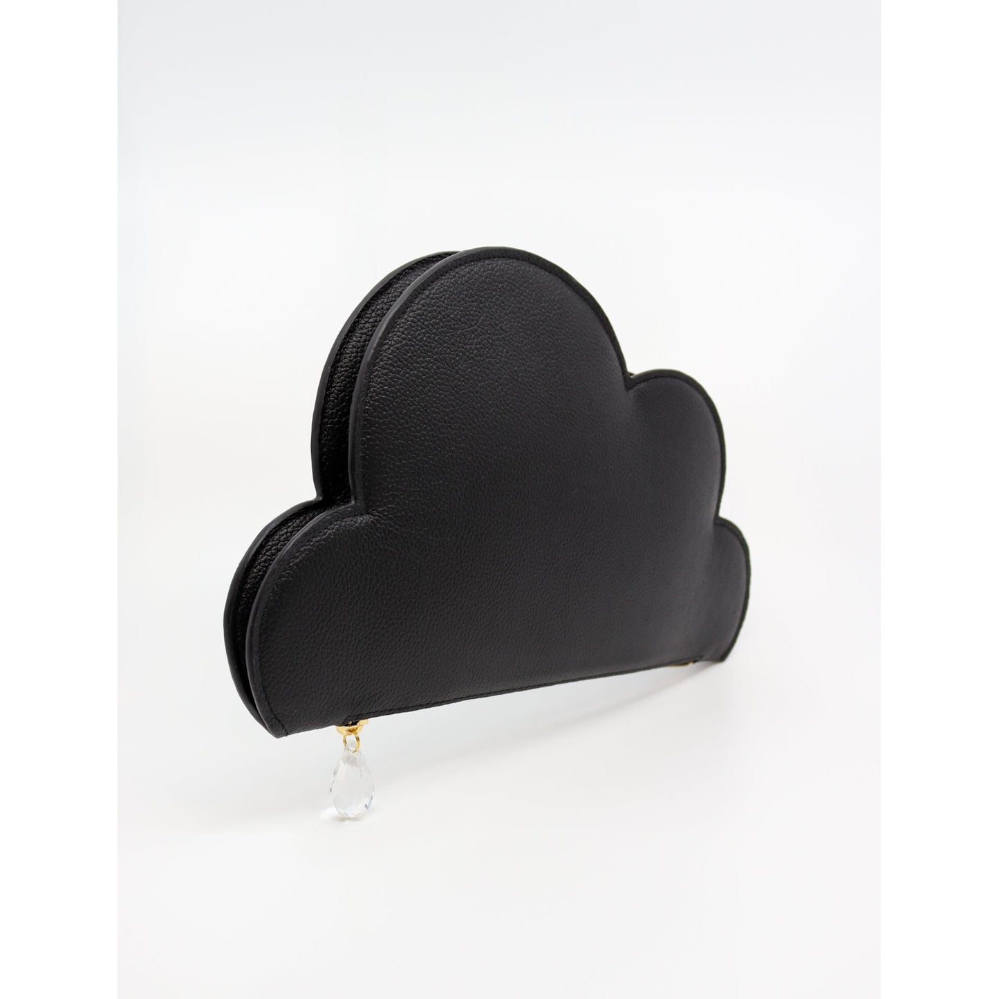 Leather Clutch Bag Cloud