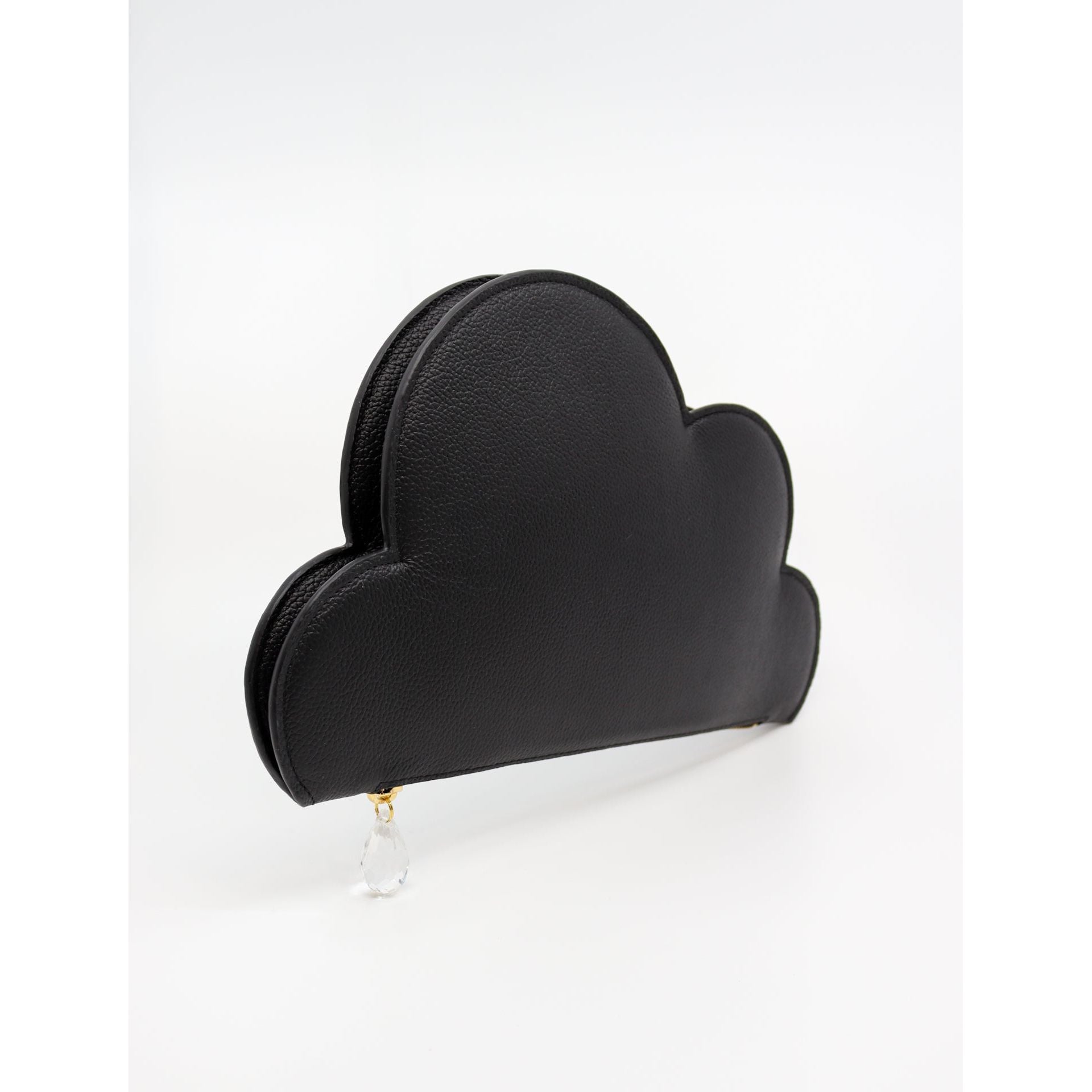 Leather Clutch Bag Cloud
