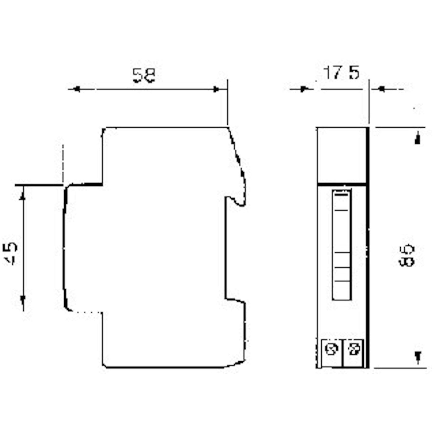 KÄYTTÖTUNTILASKURI ABB E233-230