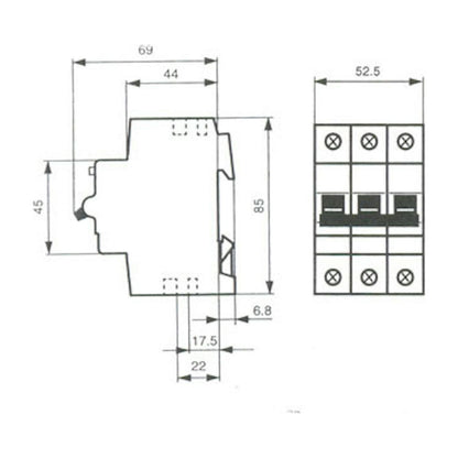 JOHDONSUOJAKATKAISIJA STOTZ S203-K63 3-NAP K 63A