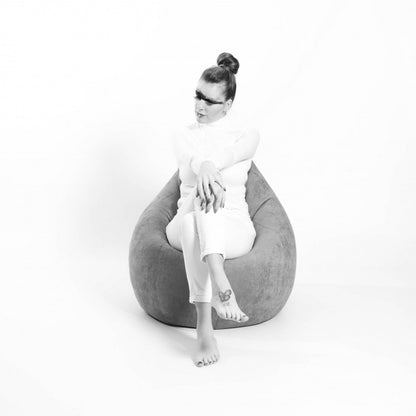 Säkkituoli Qubo™ Comfort 90 Silver POP FIT