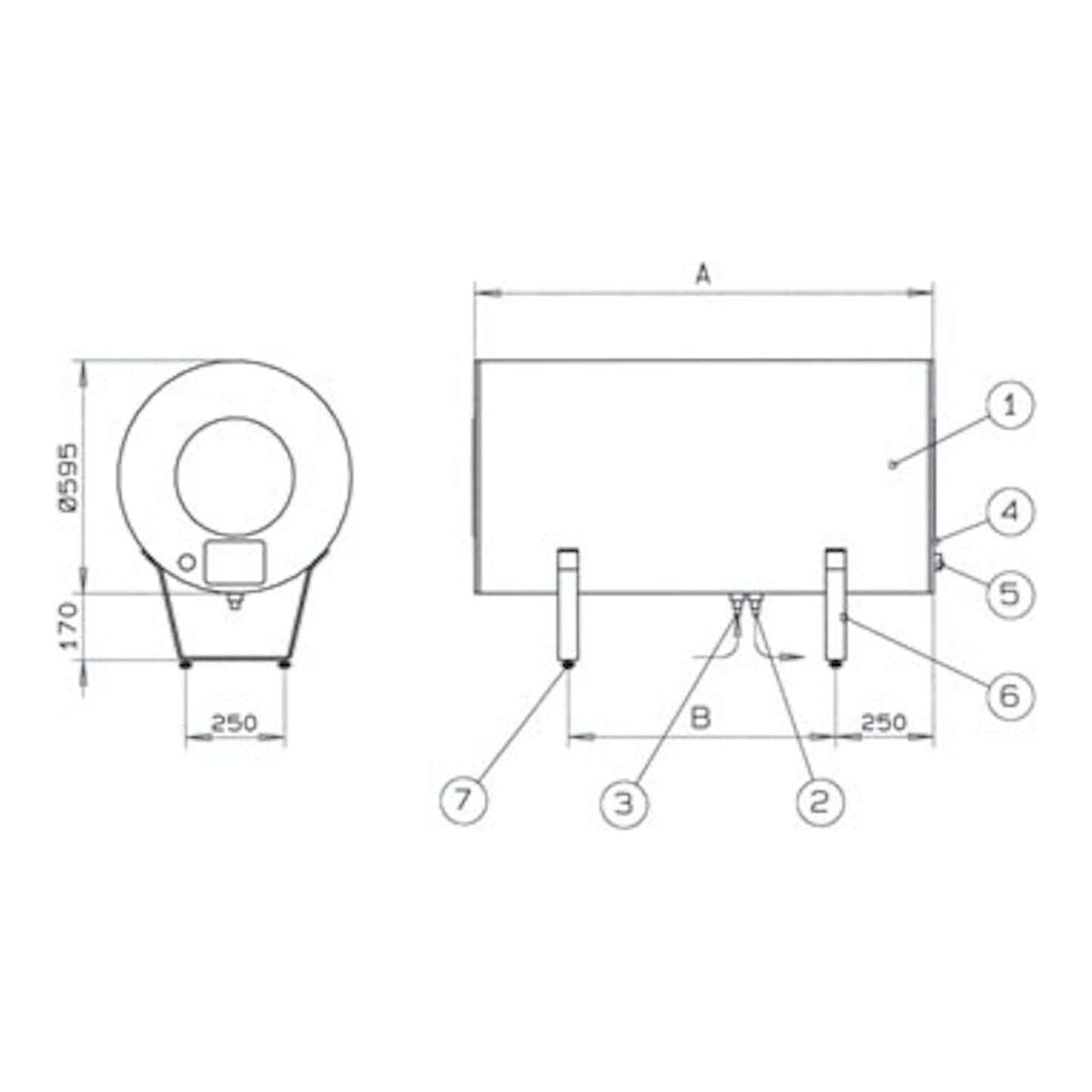 VEDENLÄMMITIN JÄSPI VLS-220 SAUNA 3kW