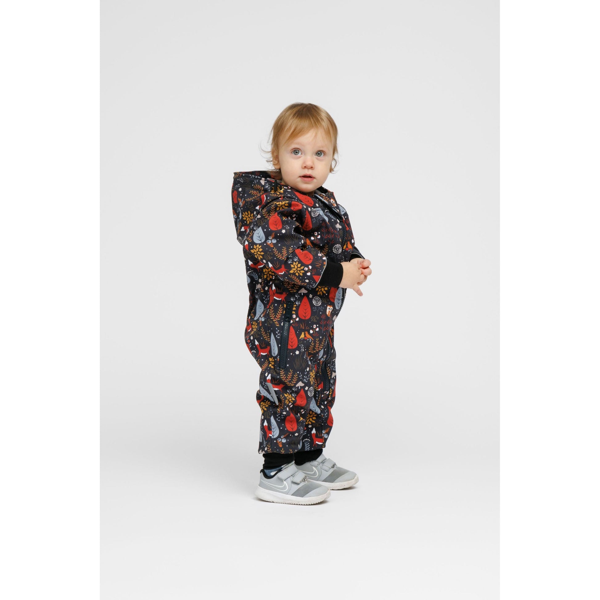 Softshell Onesie for Kids - FOREST