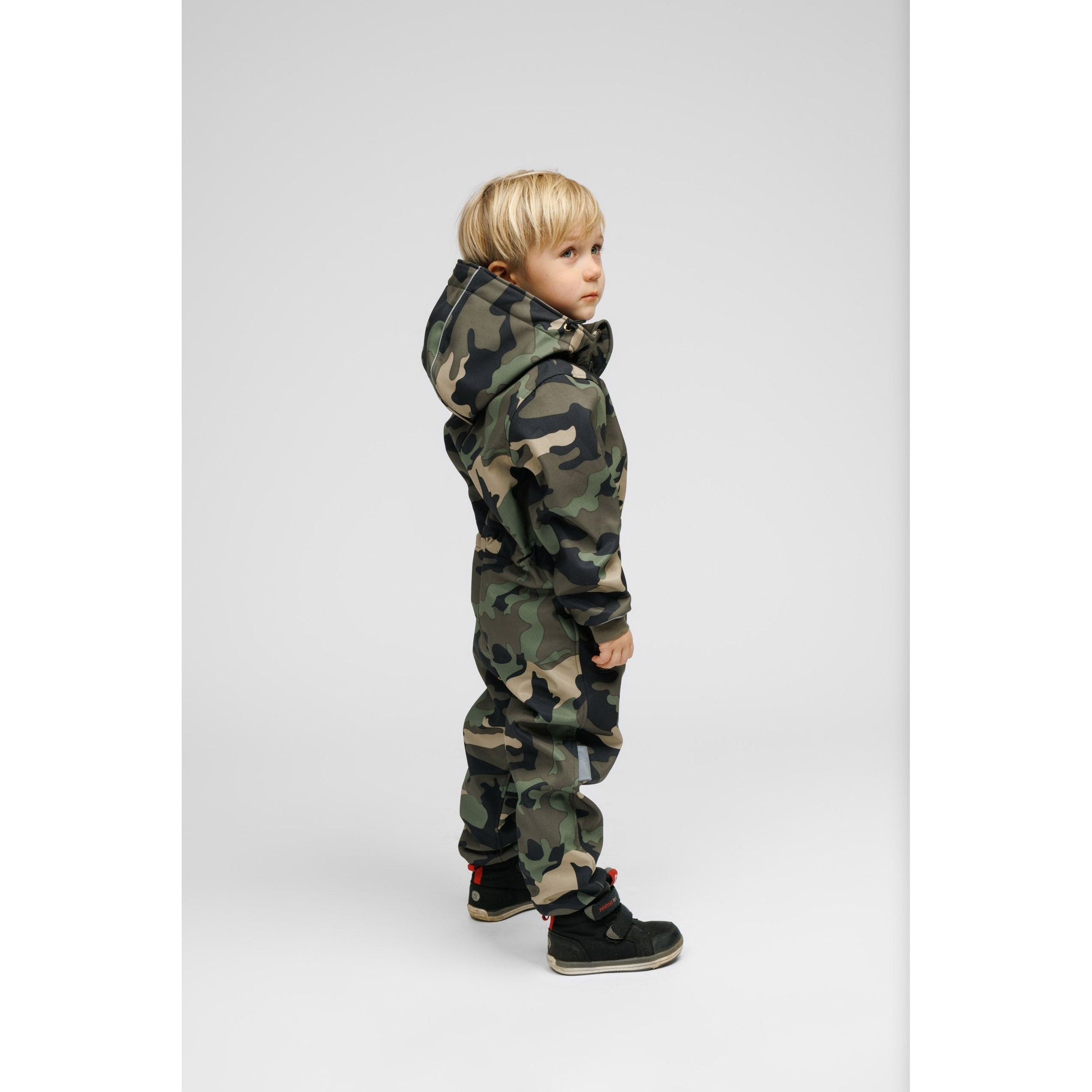 Softshell Onesie for Kids - MOSS