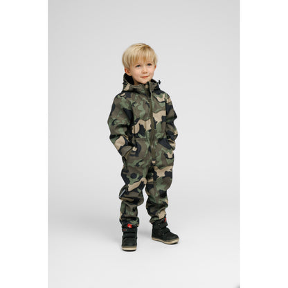 Softshell Onesie for Kids - MOSS