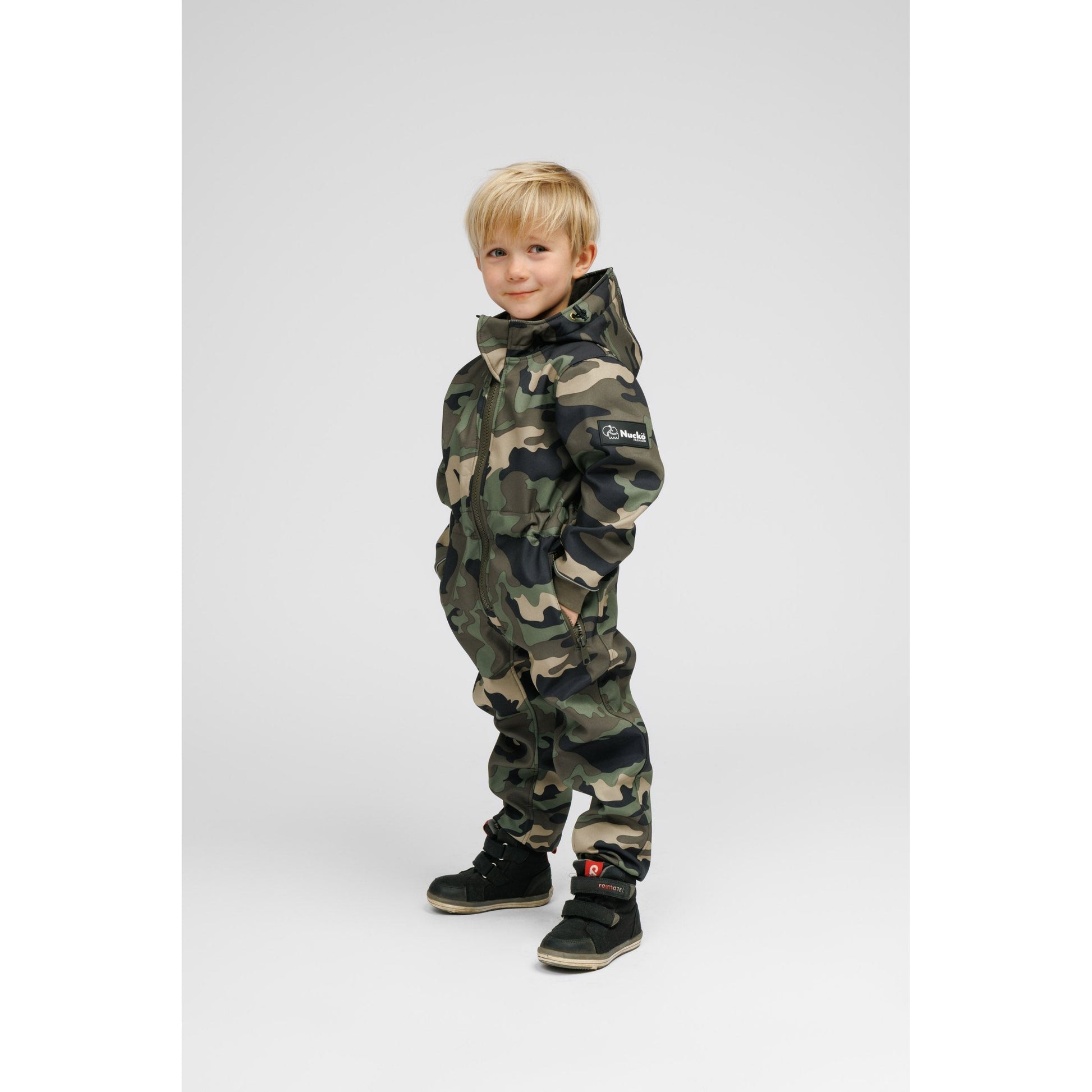 Softshell Onesie for Kids - MOSS