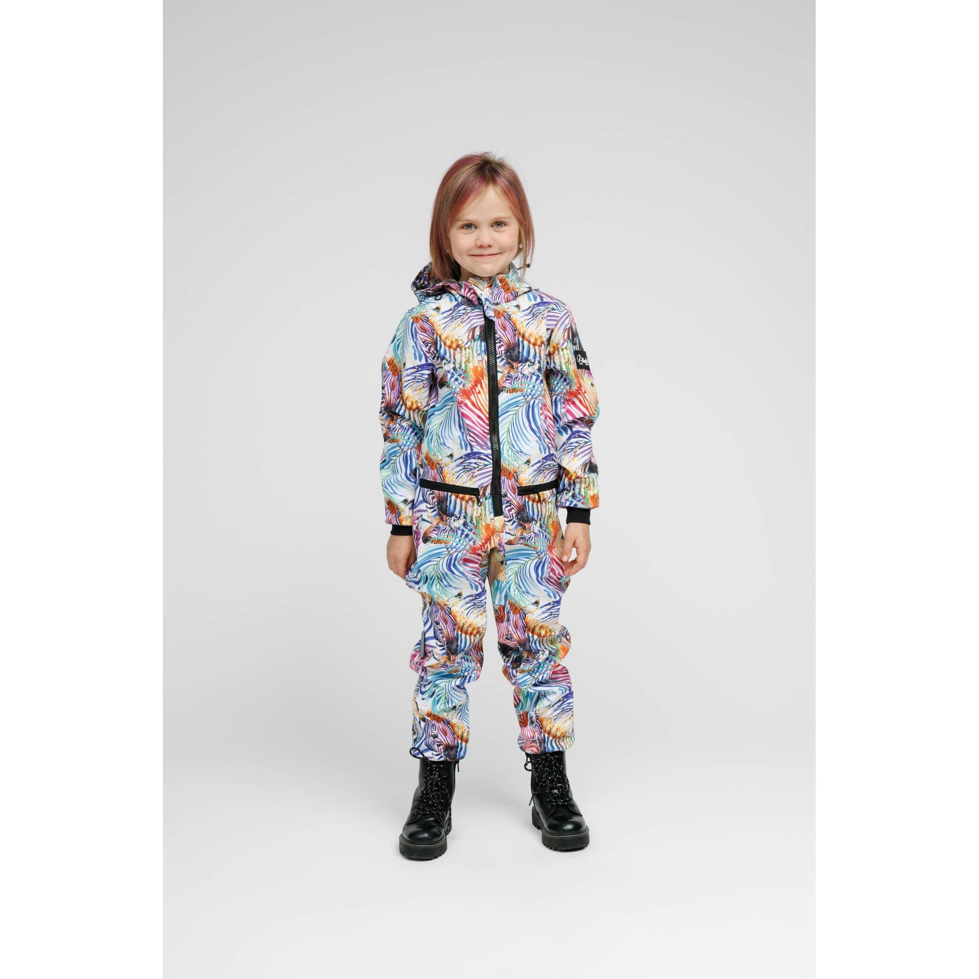 Softshell Onesie for Kids - RAINBOW