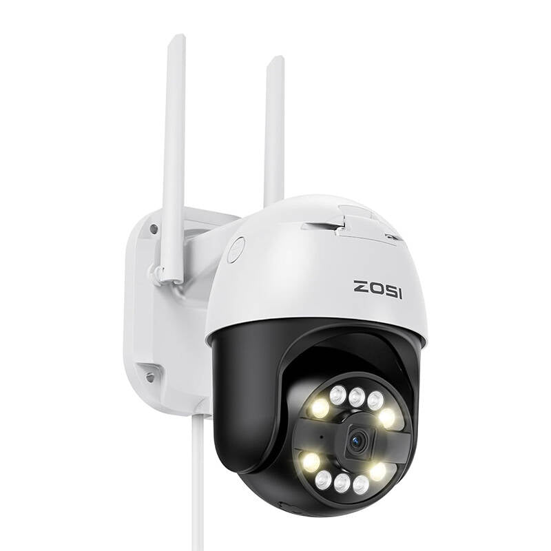 IP Outdoor Camera ZOSI C296 WiFi Pan Tilt 8MP Dual IP66 with 32GB microSD card - Kotikauppa