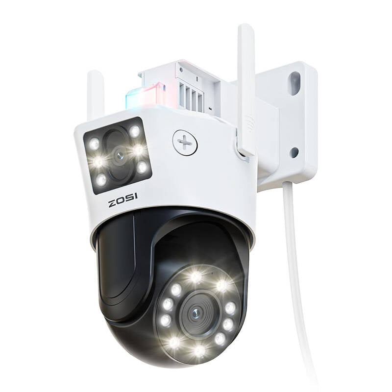 IP Outdoor Camera ZOSI C298 WiFi Pan Tilt 6MP Dual IP66 - Kotikauppa