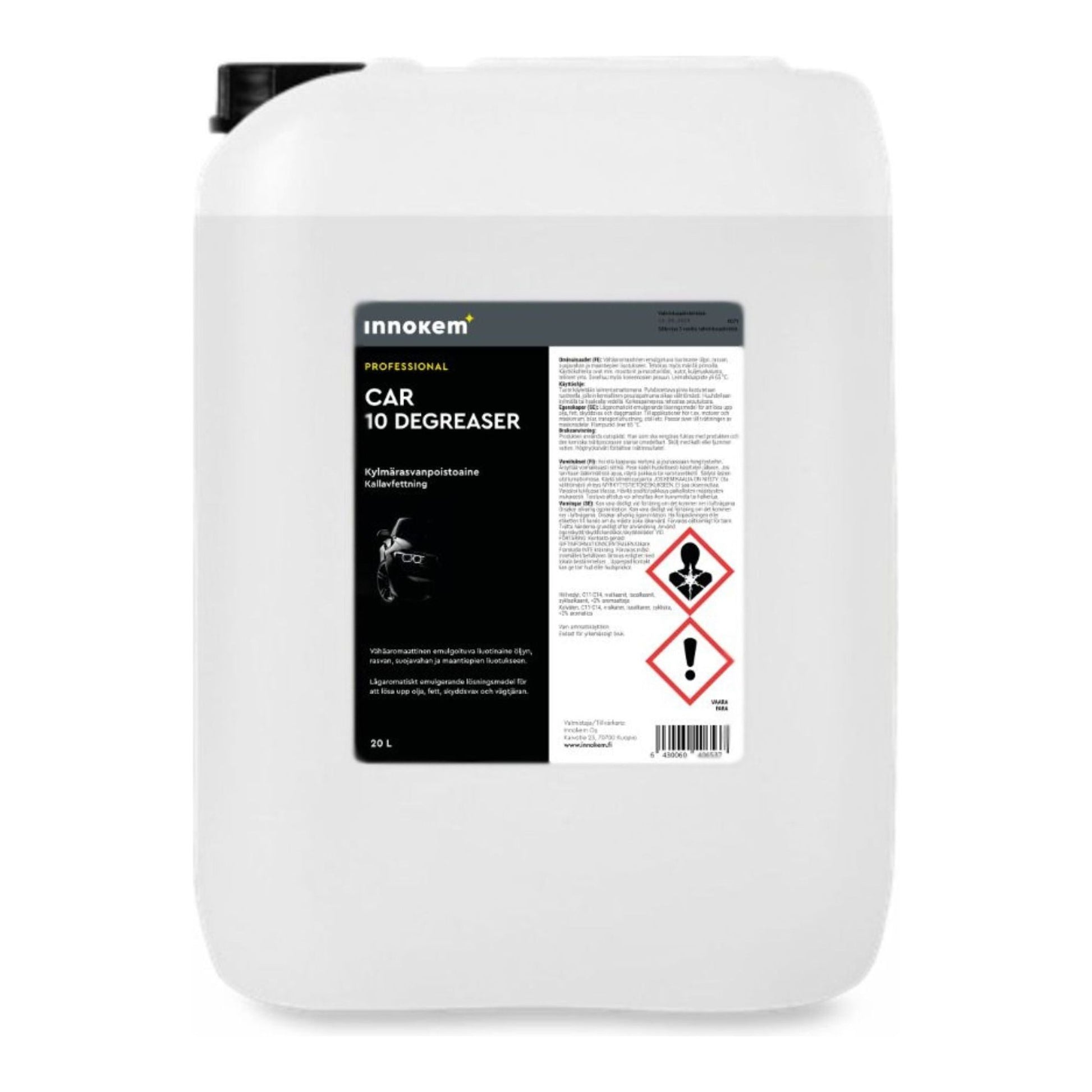 Innokem kylmärasvanpoistoaine 10 Degreaser 5 l (8000)