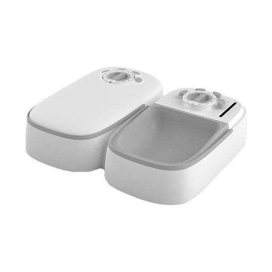 Intelligent 2-chamber food dispenser PetWant F7 - Kotikauppa