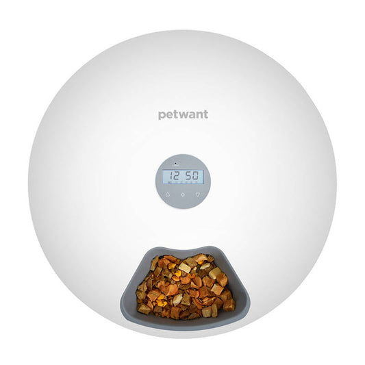 Intelligent 6-chamber food dispenser PetWant F6 - Kotikauppa