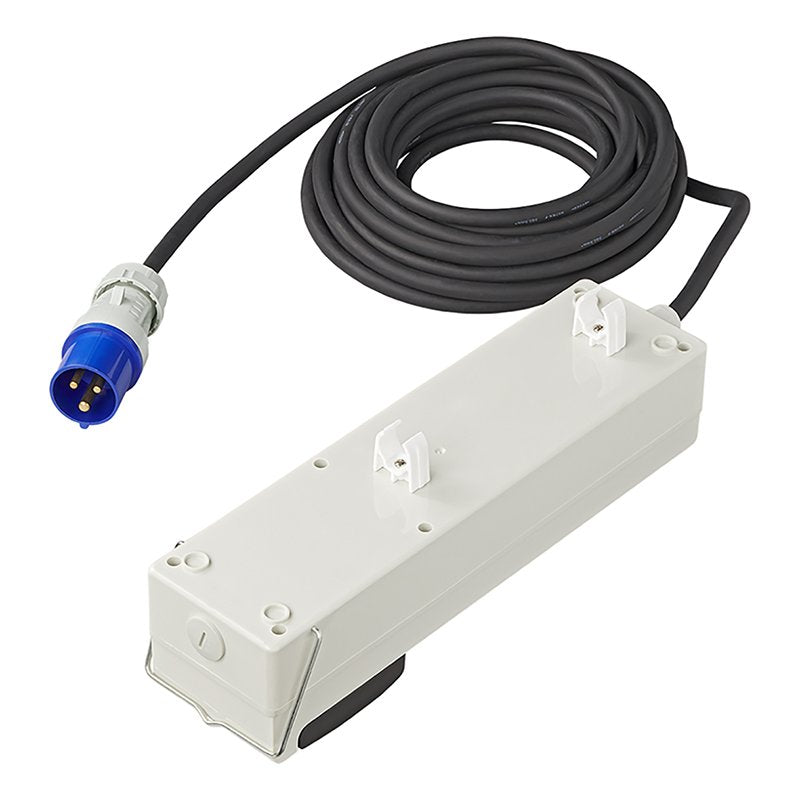 Jatkojohto10m 3x1.5mm²   MCCB ja Vikavirta + 2xUSB - Kotikauppa