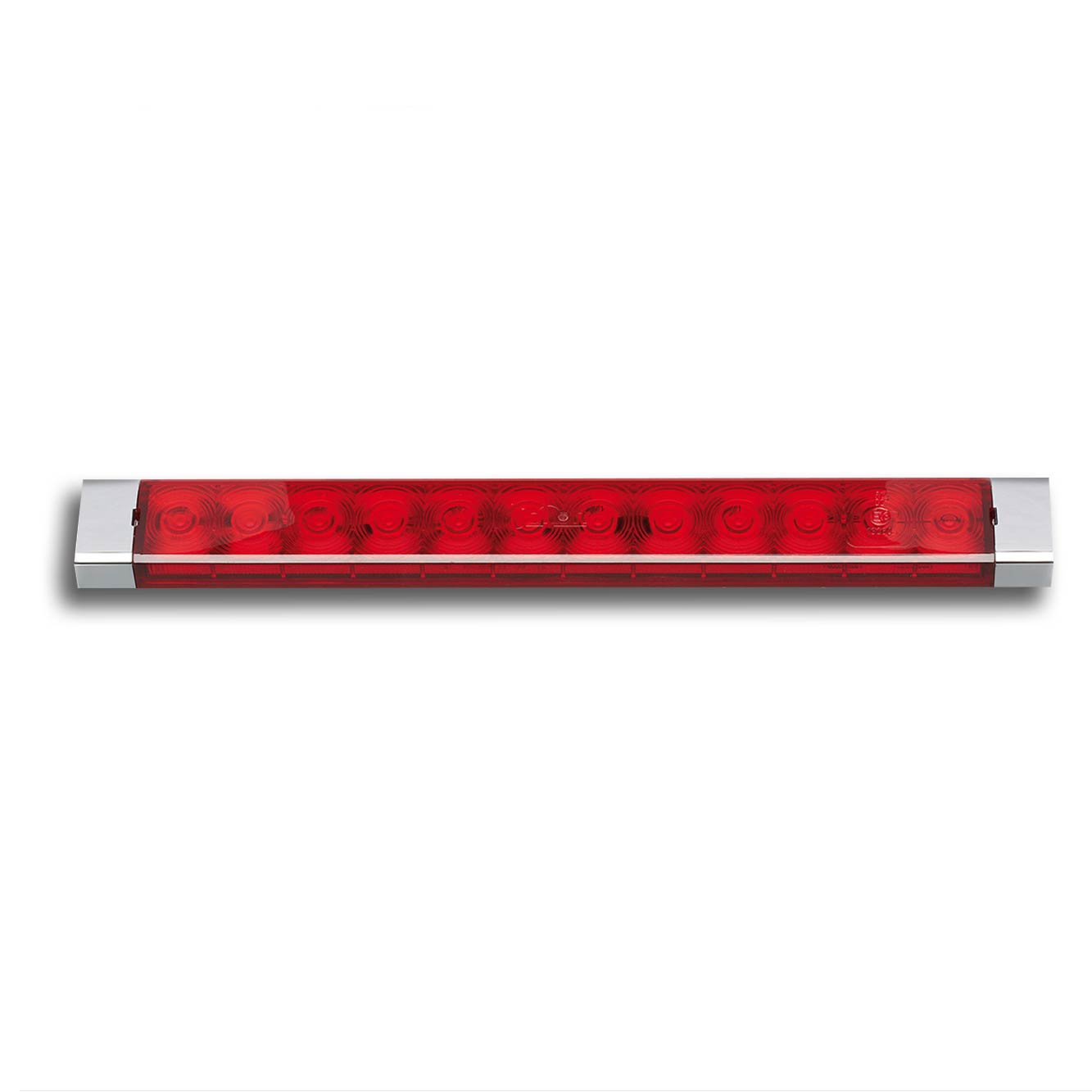 Jokon Lisäjarruvalo Led 12V pinta- asenn Lisäjarruvalo 252X14mm 500mm kaapelilla - Kotikauppa-0900902-900902