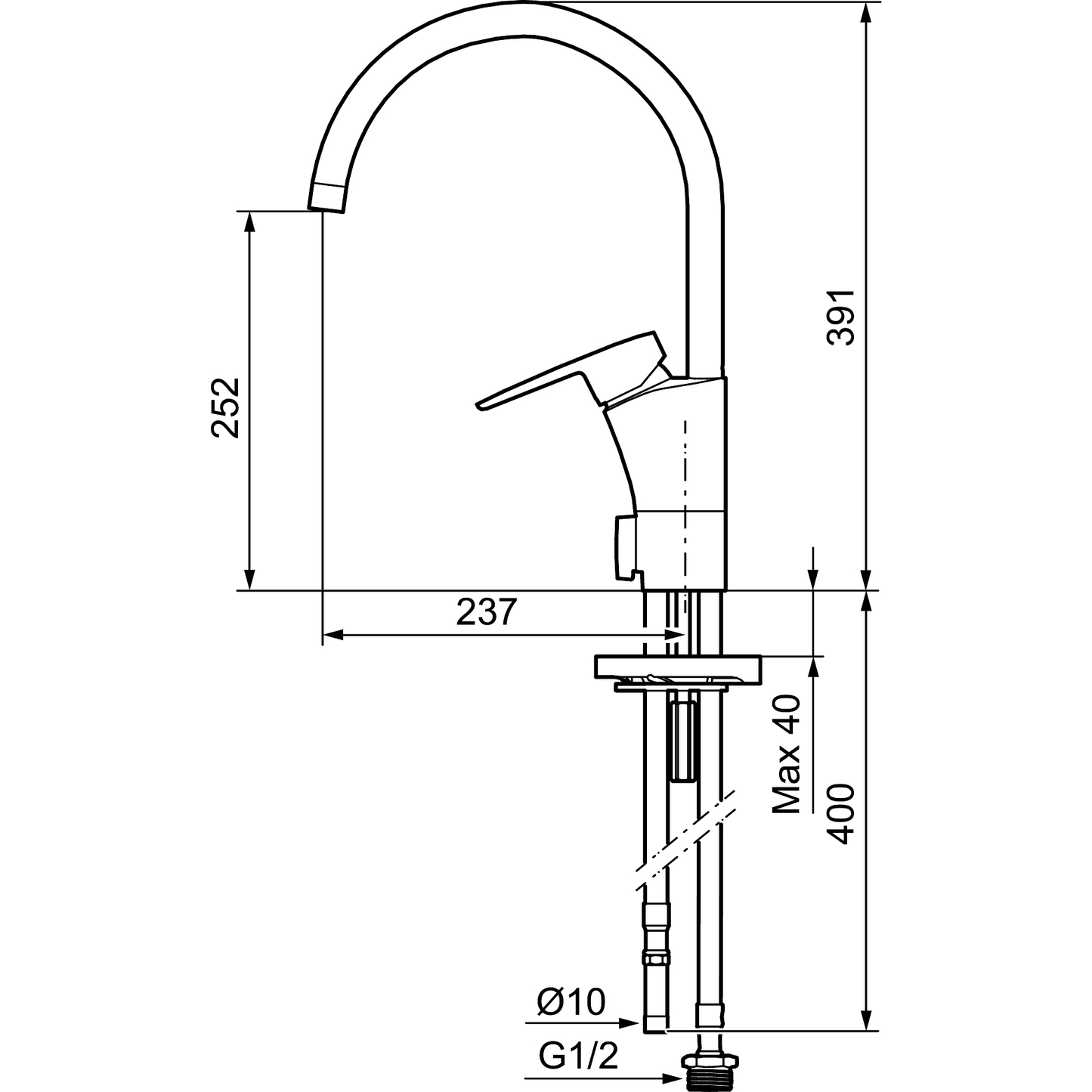 KEITTIÖHANA MORA 242150 CERA PKV