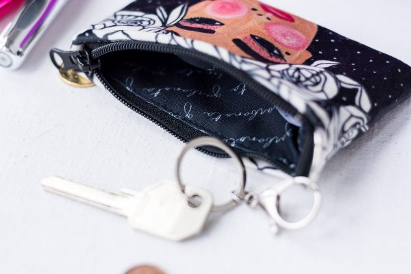 KEY POUCH YOKO - BLACK - Kotikauppa