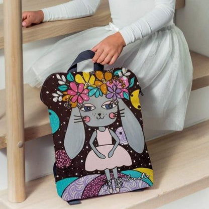 KIDS BACKPACK BUNNY GIRL - Kotikauppa