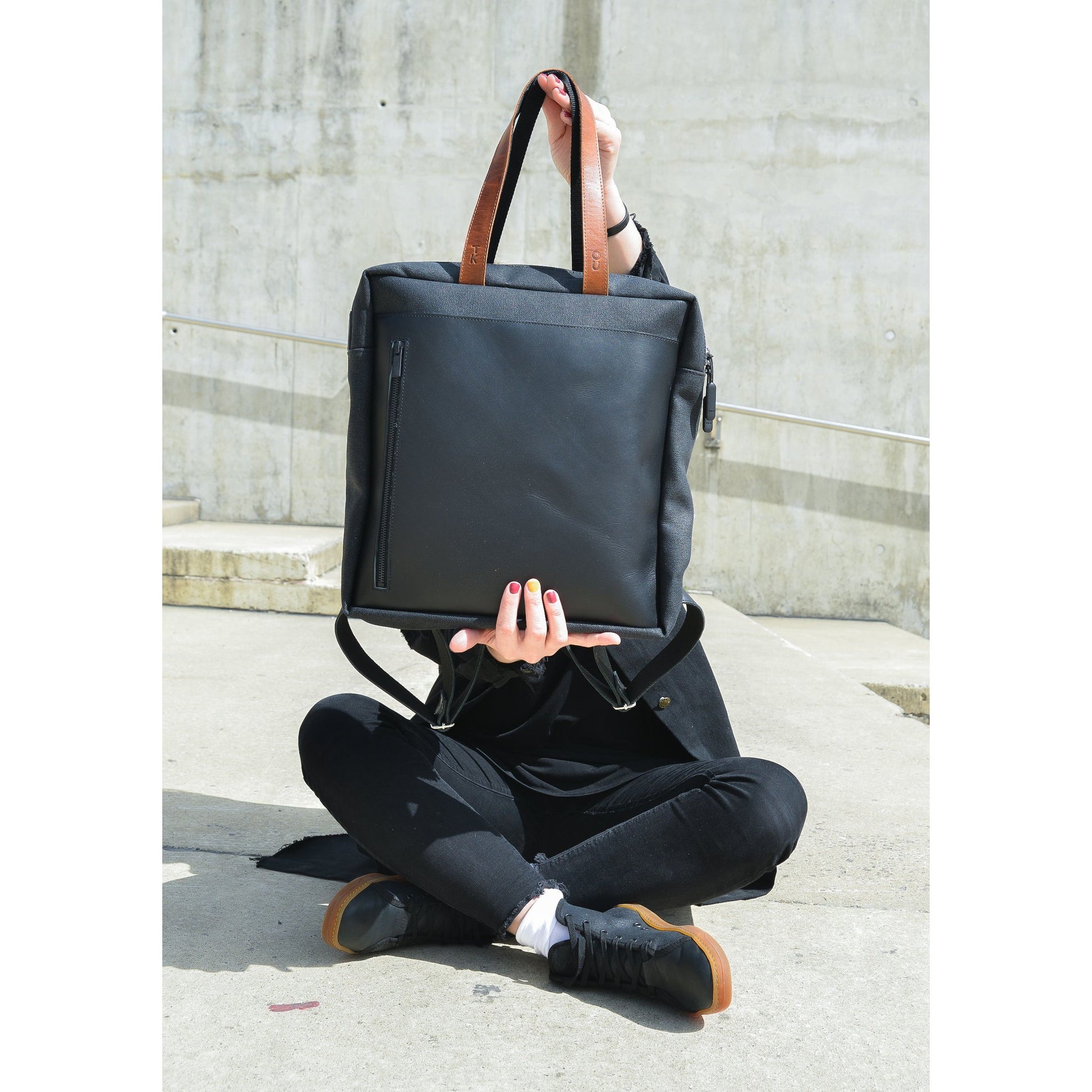 Stockholm Backpack - Purple/Black