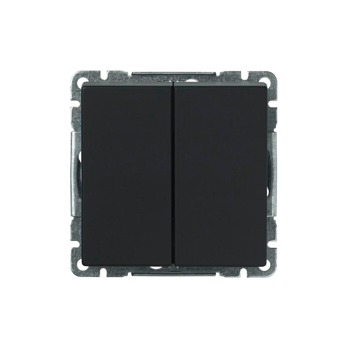 KYTKIN IMPRESSIVO 6+6/16AX/250V/IP21 UKJ 0X MUSTA | 2106097