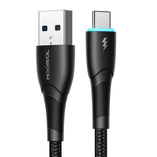 Kaapeli Joyroom SA32-AC3 Starry USB to USB-C, 3A, 1m black - Kotikauppa