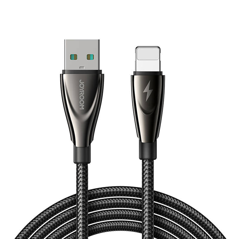 Kaapeli Pioneer 3A USB to Lightning SA31-AL3 / 3A / 1,2m (black) - Kotikauppa