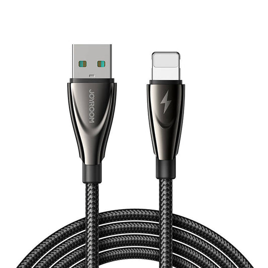 Kaapeli Pioneer 3A USB to Lightning SA31-AL3 / 3A / 1,2m (black) - Kotikauppa