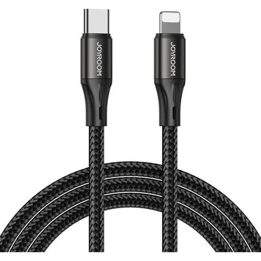 Kaapeli Type-C Lightning 20W 1m Joyroom S-1024N1-PD (black) - Kotikauppa