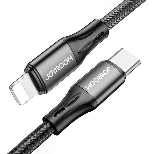 Kaapeli Type-C Lightning 20W 1m Joyroom S-1024N1-PD (black) - Kotikauppa
