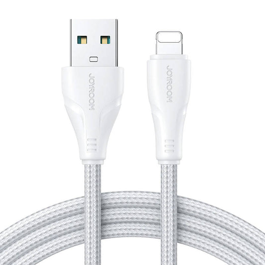 Kaapeli USB-A Surpass / Lightning / 3m Joyroom S-UL012A11 (white) - Kotikauppa