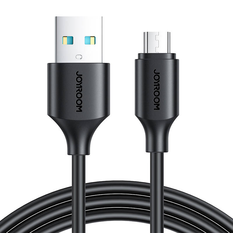 Kaapeli to Micro USB-A / 2.4A / 1m Joyroom S-UM018A9 (black) - Kotikauppa
