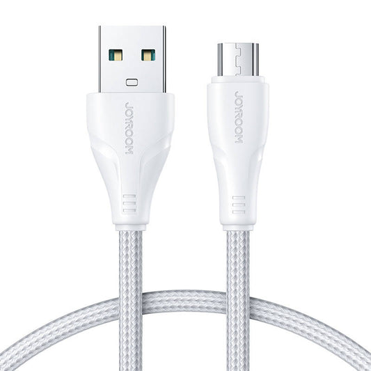Kaapeli to Micro USB-A / Surpass / 1.2m Joyroom S-UM018A11 (white) - Kotikauppa