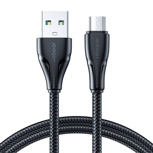 Kaapeli to Micro USB-A / Surpass / 2m Joyroom S-UM018A11 (black) - Kotikauppa