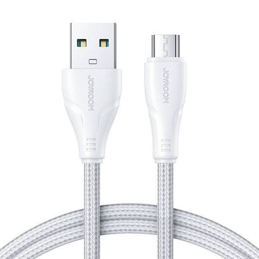 Kaapeli to Micro USB-A / Surpass / 2m Joyroom S-UM018A11 (white) - Kotikauppa